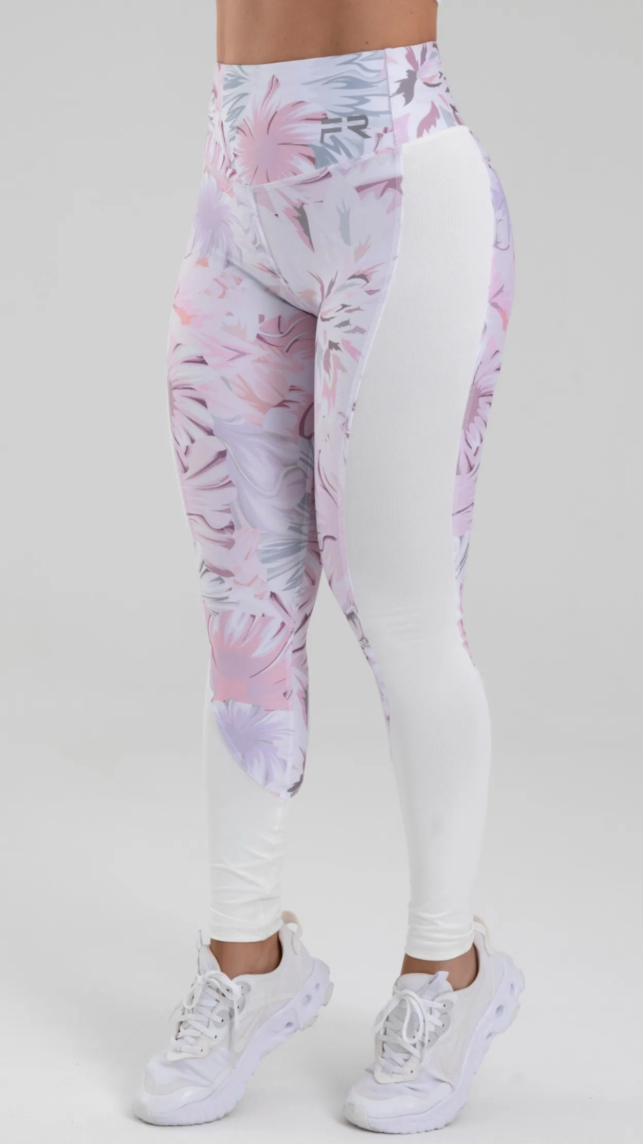 High-Waist Colombian Print Leggings