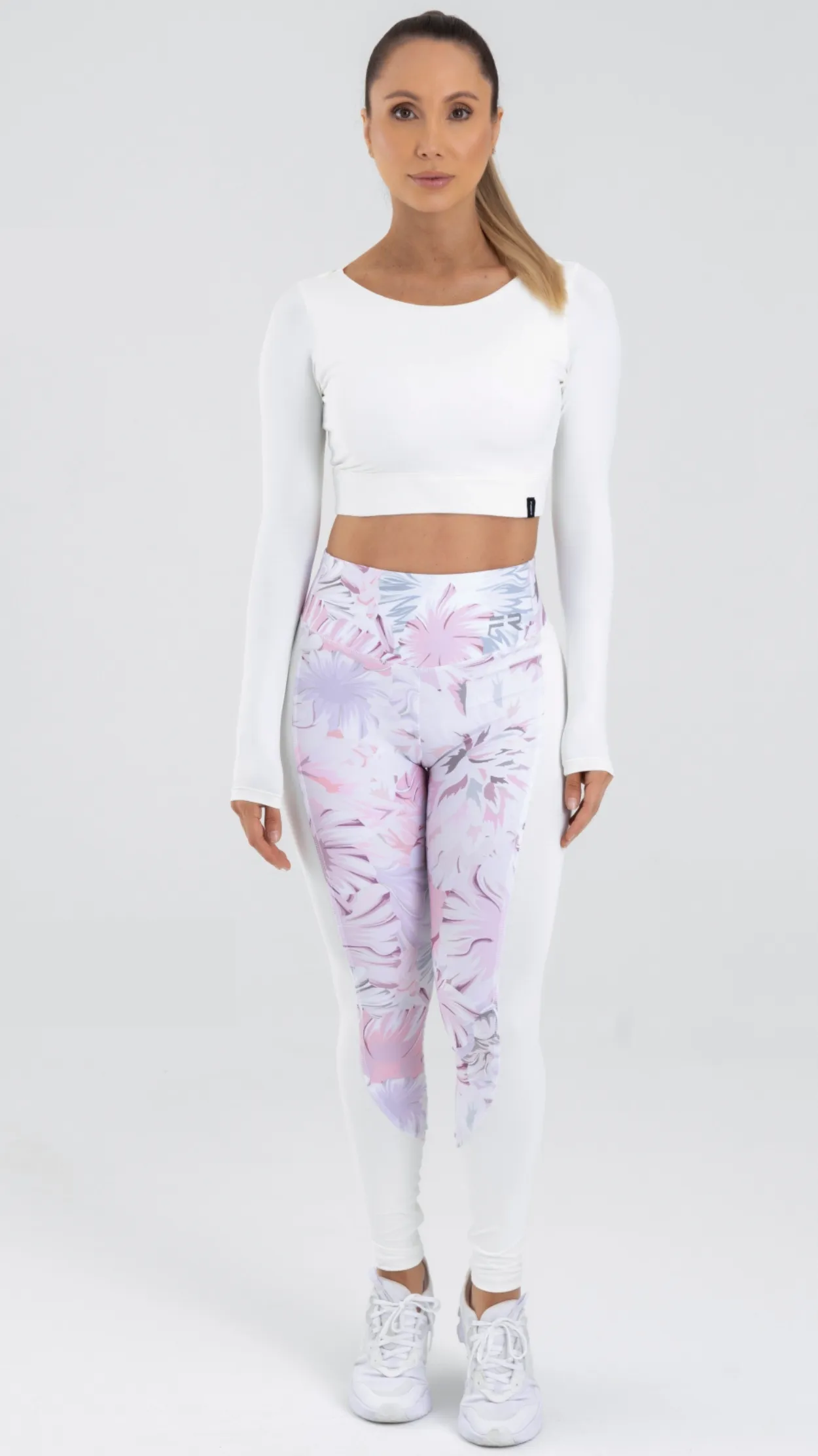 High-Waist Colombian Print Leggings