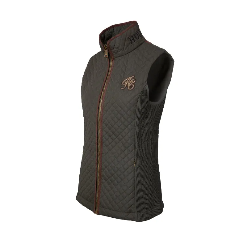 Holland Cooper Cambridge Ladies Gilet - Dark Olive