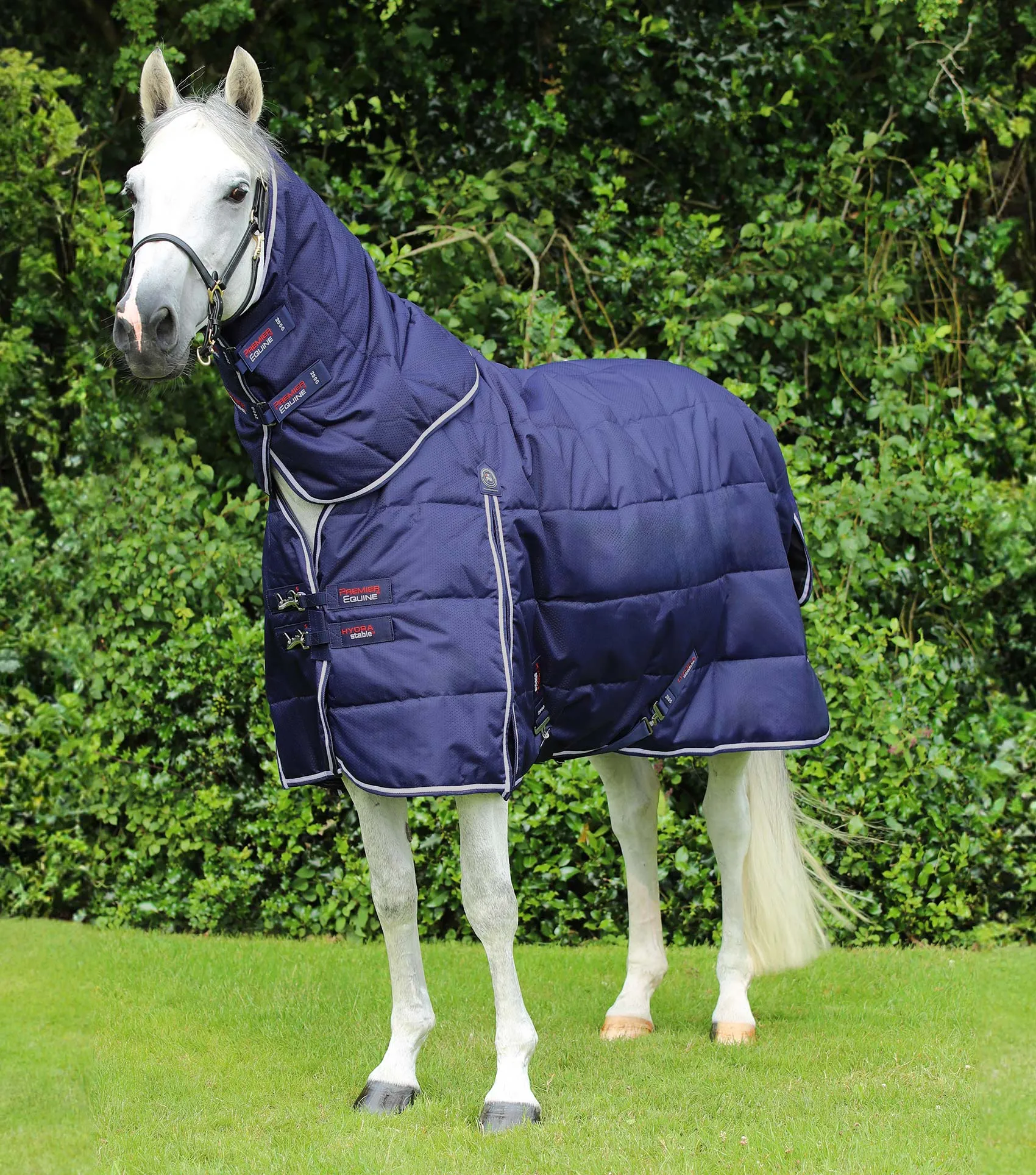 Hydra 200g Stable Rug with Neck Cover Navy