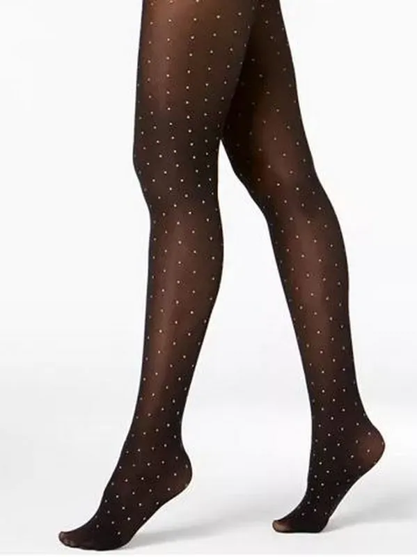 INC International Concepts INC Metallic Dot Tights