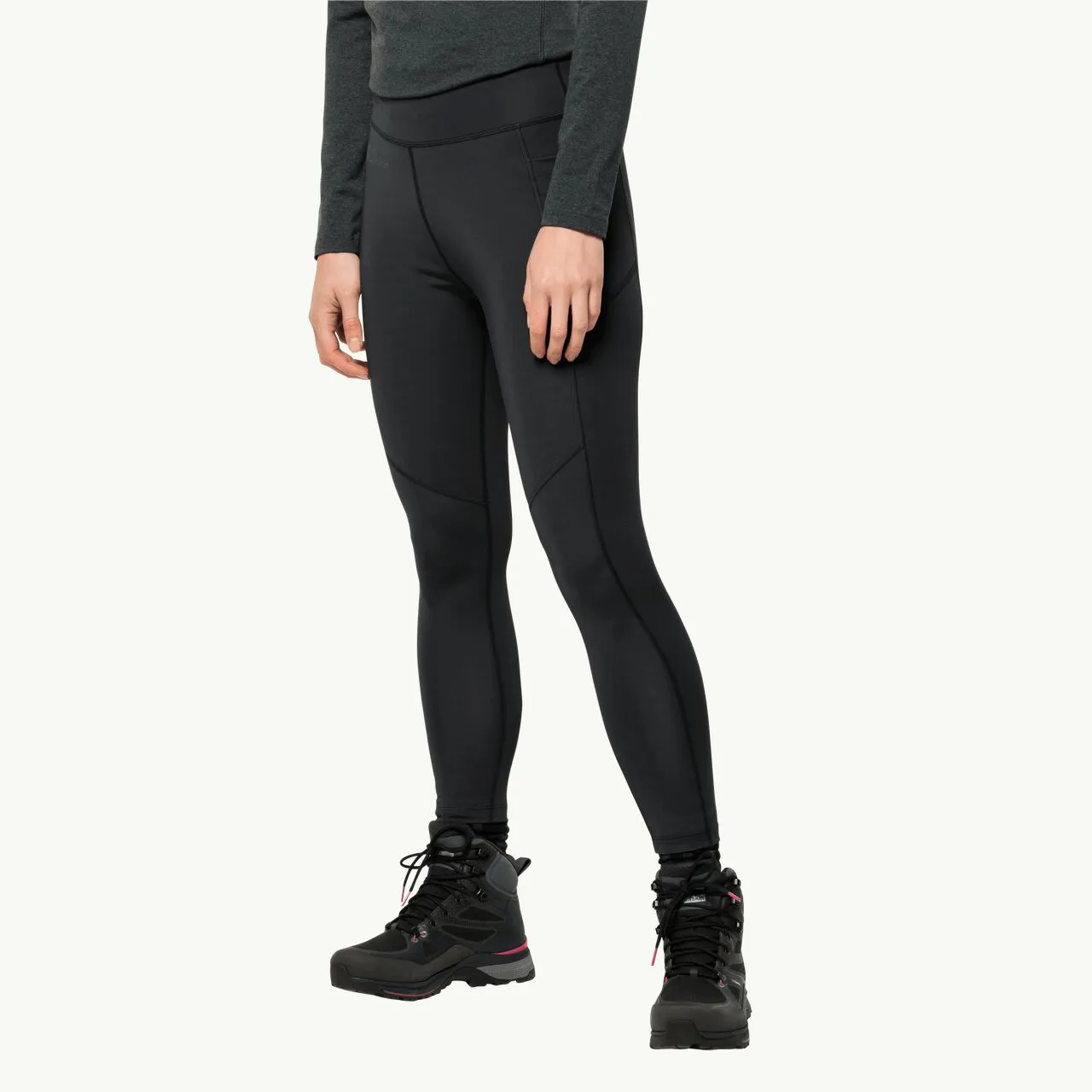 Jack Wolfskin Women's Iseler Tights- Graphite