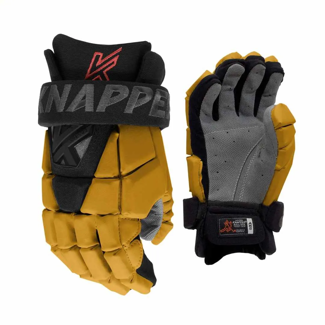 KNAPPER Senior AK5 Ball Hockey Gloves