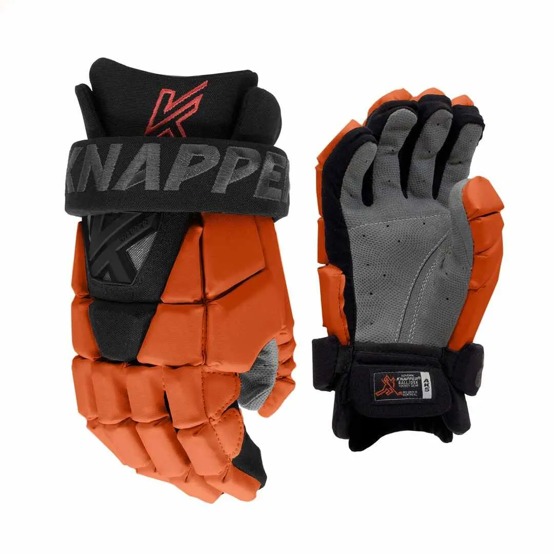 KNAPPER Senior AK5 Ball Hockey Gloves