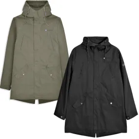 Lambretta Mens Water Resistant Parka Jacket