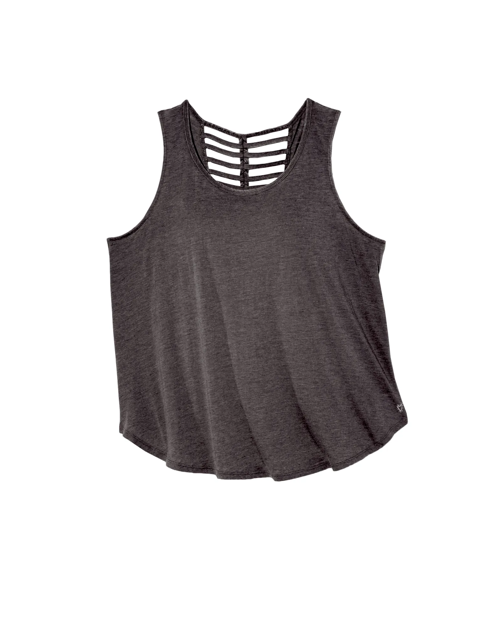 Laurel Lattice Back Tank | Black