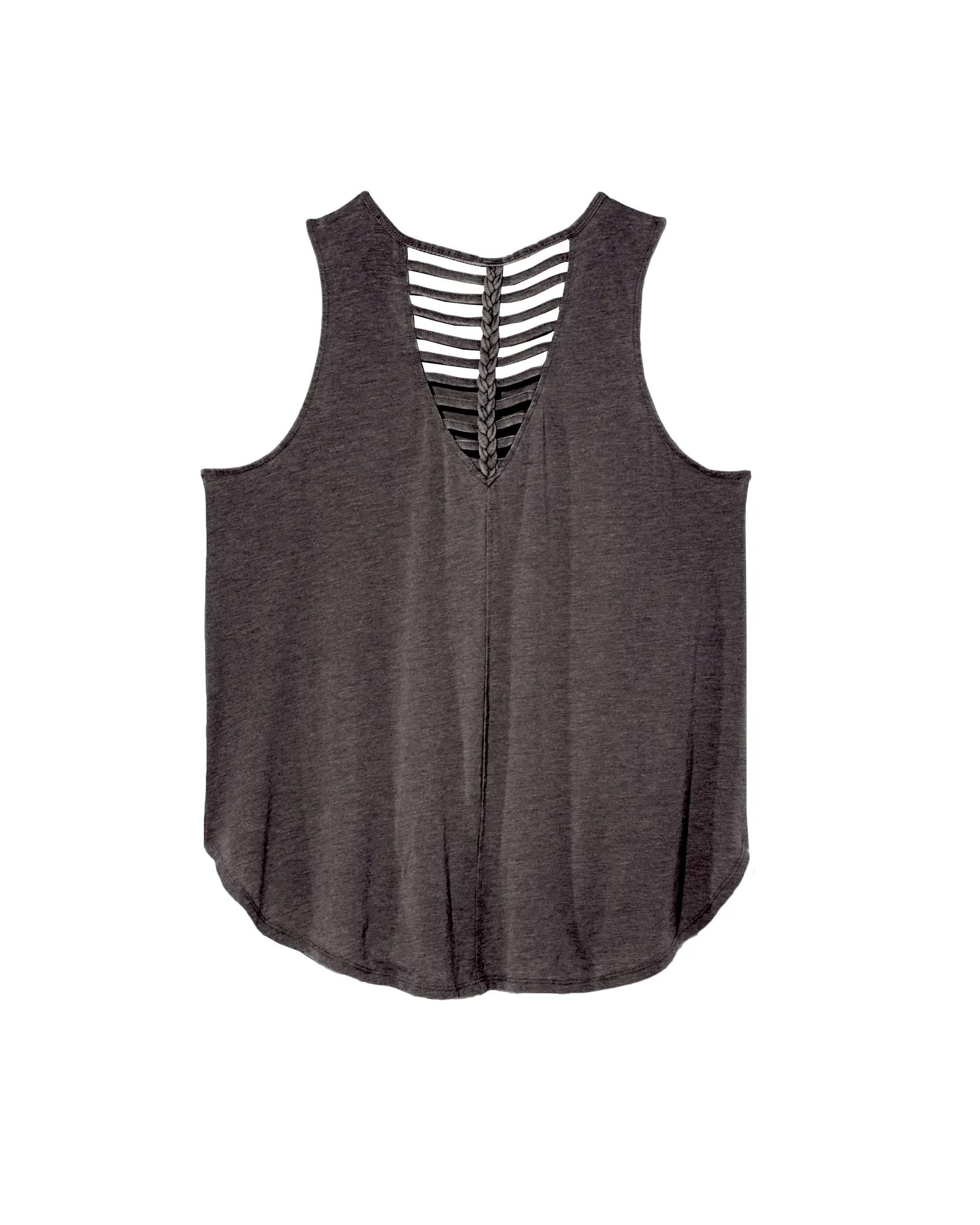 Laurel Lattice Back Tank | Black