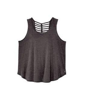 Laurel Lattice Back Tank | Black