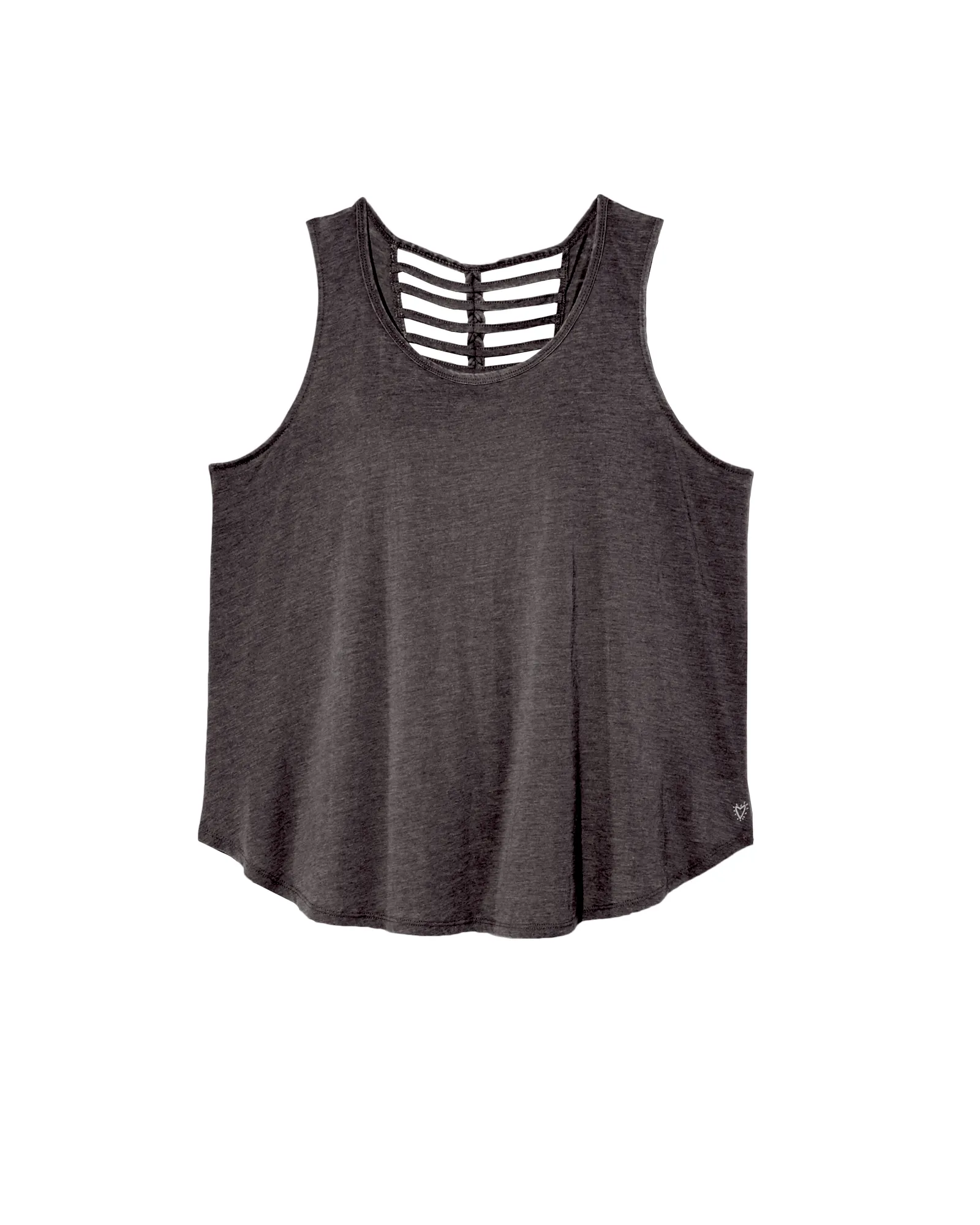 Laurel Lattice Back Tank | Black