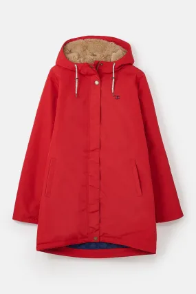 Lighthouse Scarlet Waterproof Coat Red