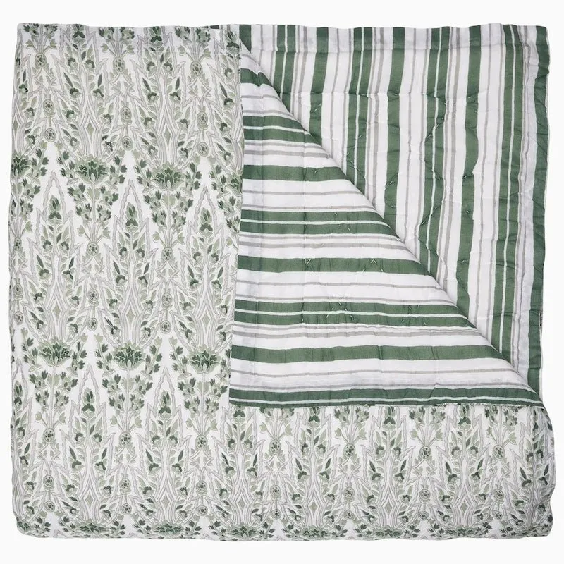 Lina Sage Green Euro Sham by John Robshaw