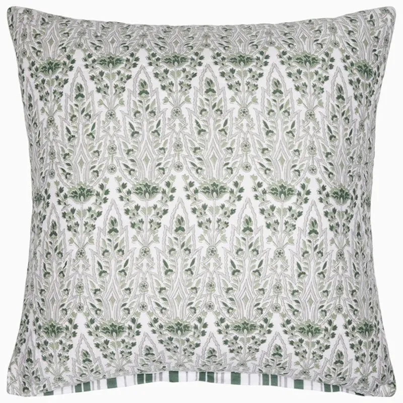 Lina Sage Green Euro Sham by John Robshaw