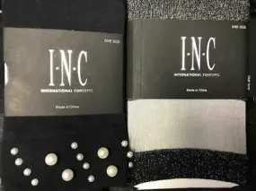 Lot of 2 I.n.c. Assorted Ankle Socks, One Size