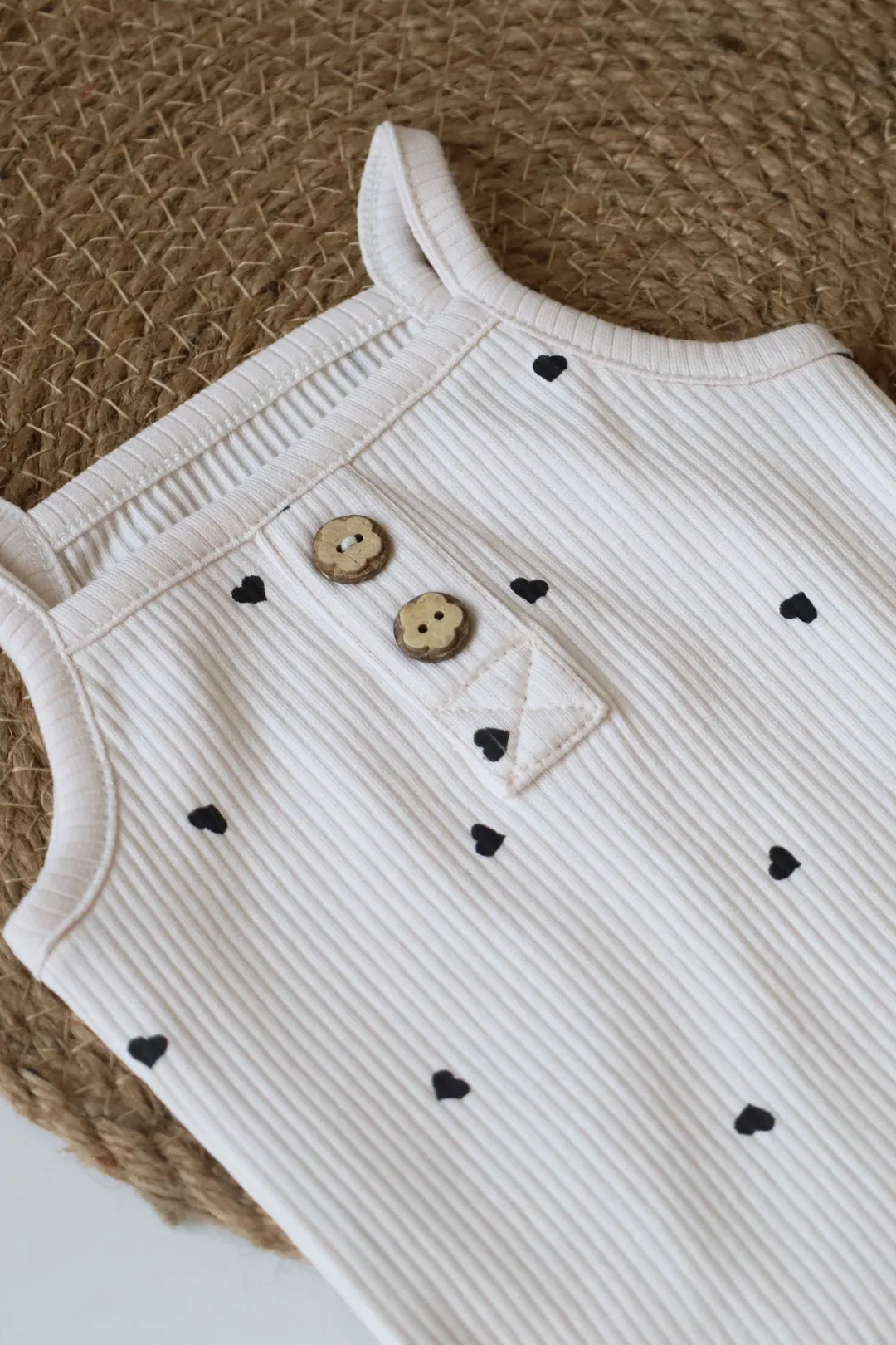 Lovelace-Baby Spaghetti Romper