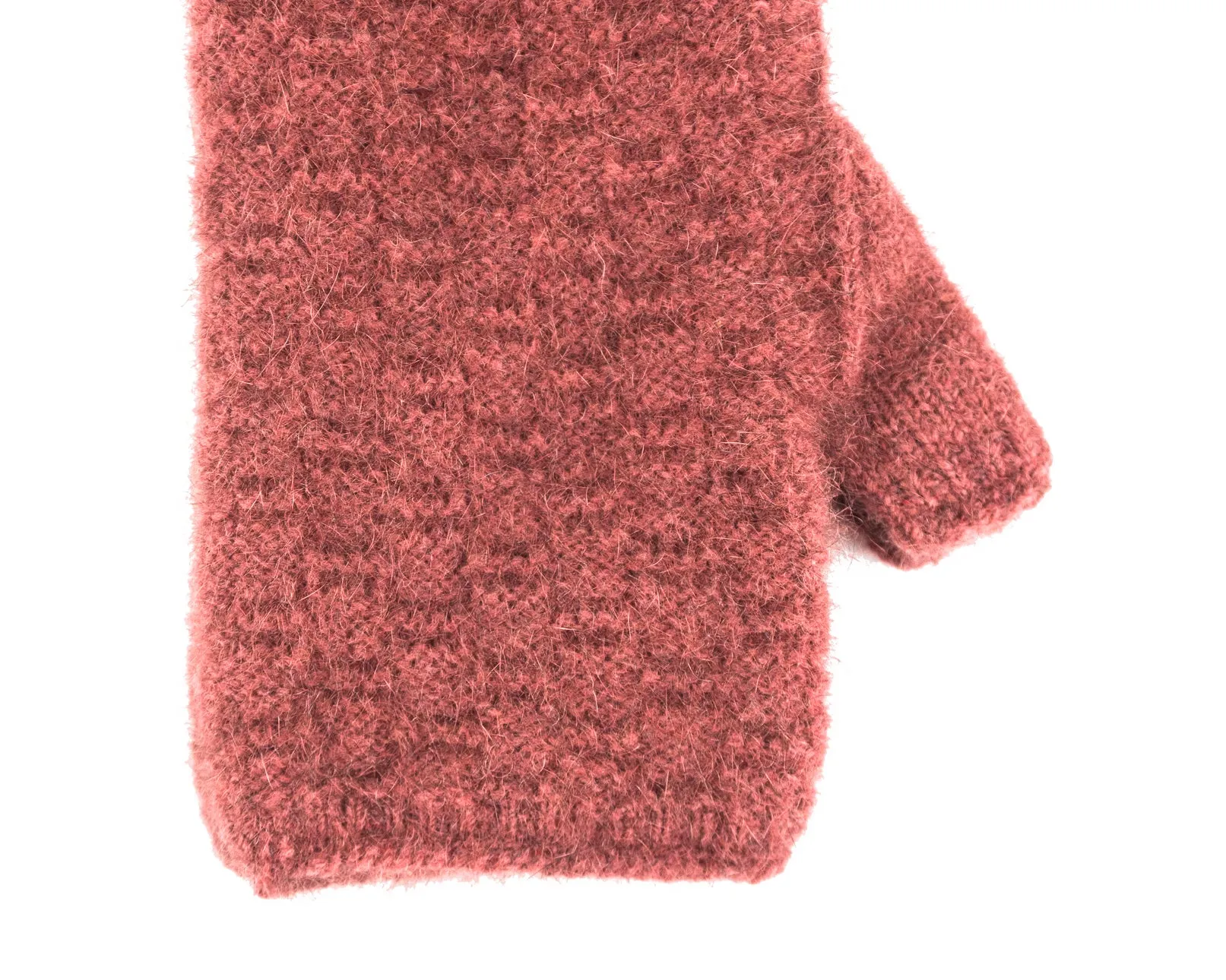 Merino Possum Waffle Mittens