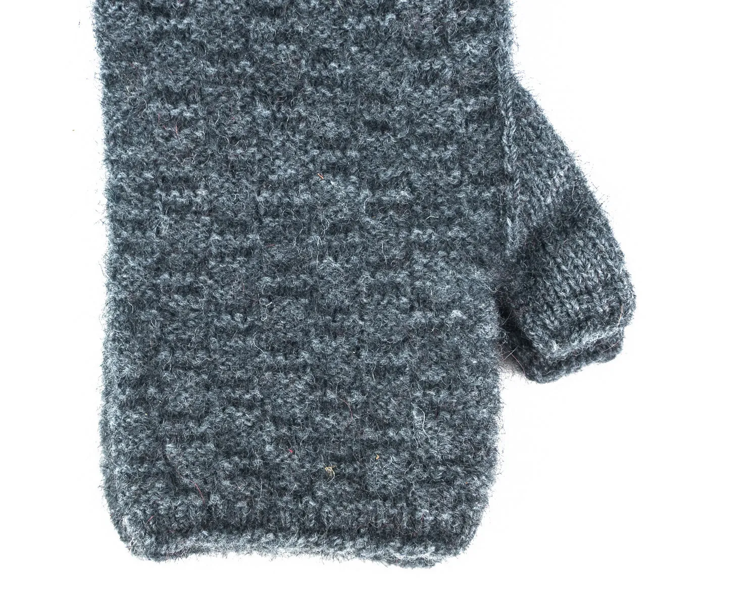 Merino Possum Waffle Mittens