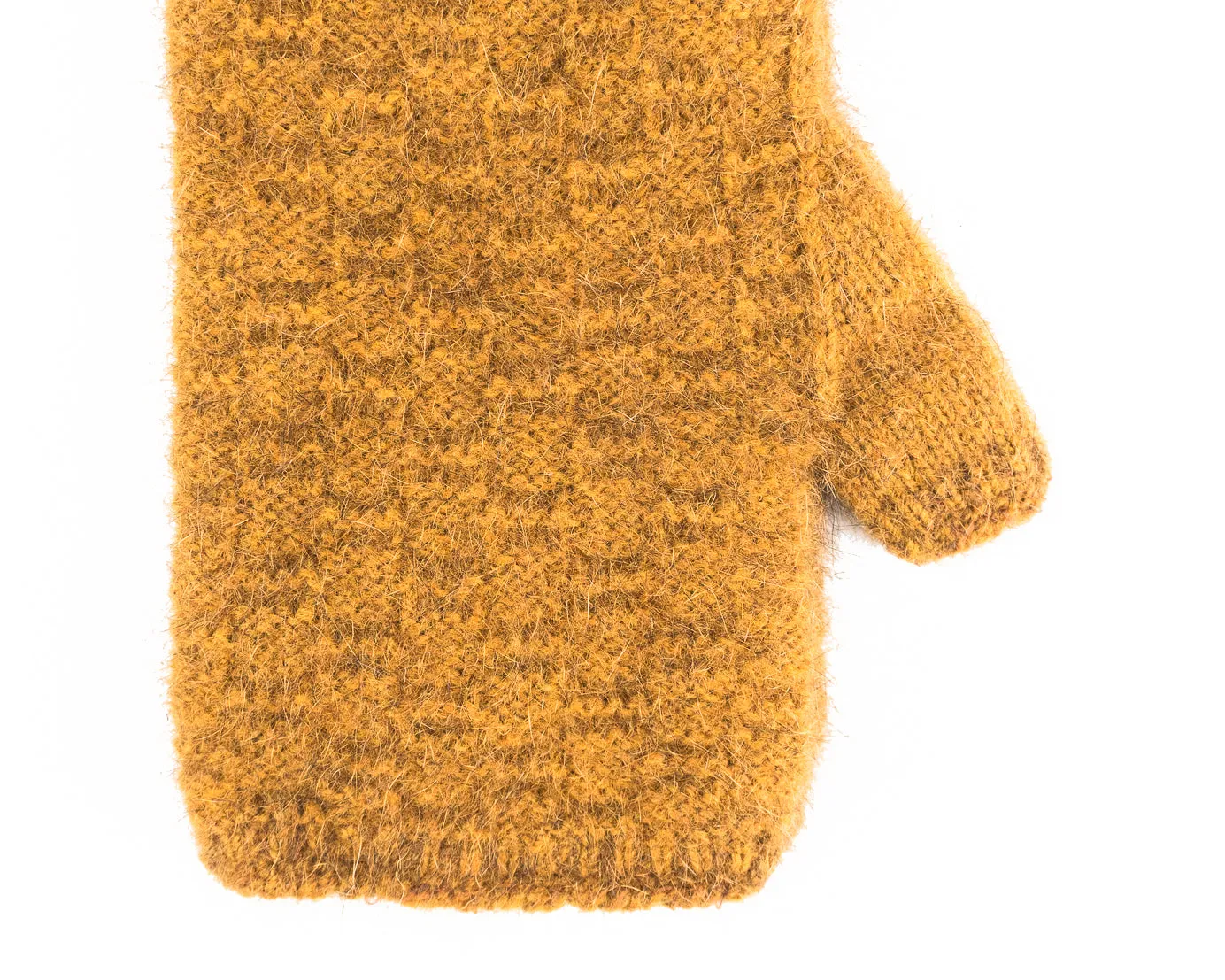 Merino Possum Waffle Mittens