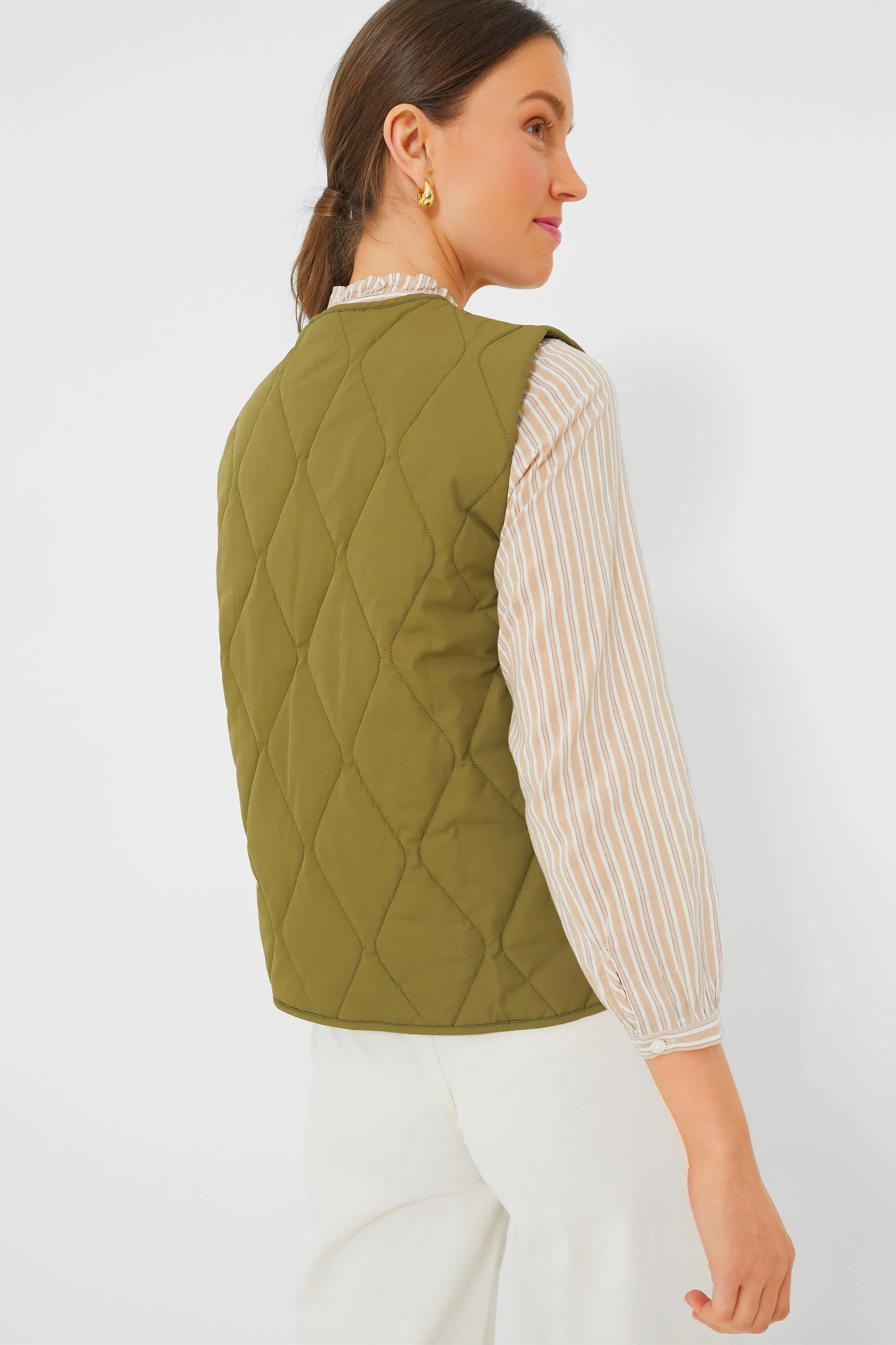 Military Oliva Kelley Gilet