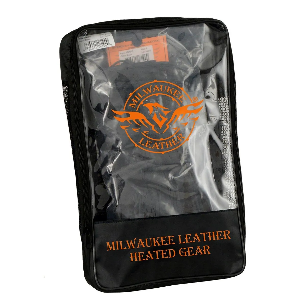 Milwaukee Leather MG7713SET Women's Heated Black Leather Winter Gloves w/ Battery Pack-Wire Harness and i-Touch