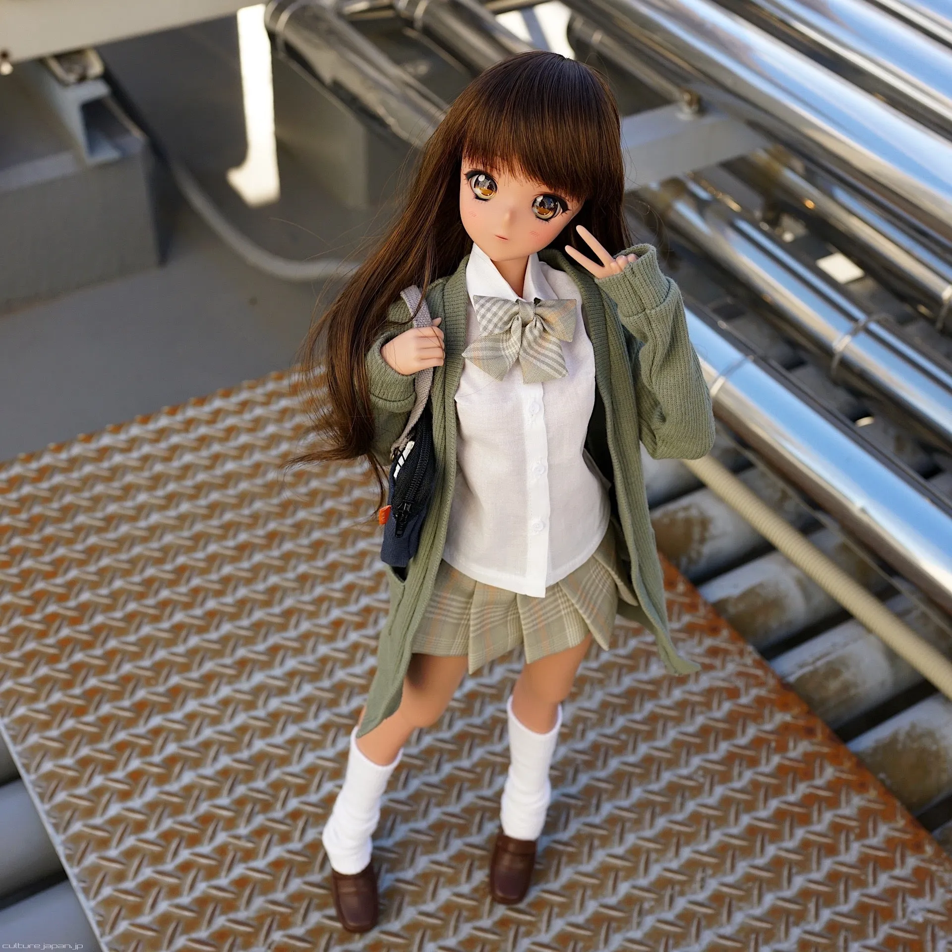 Mirai High School Uniform (Melon)