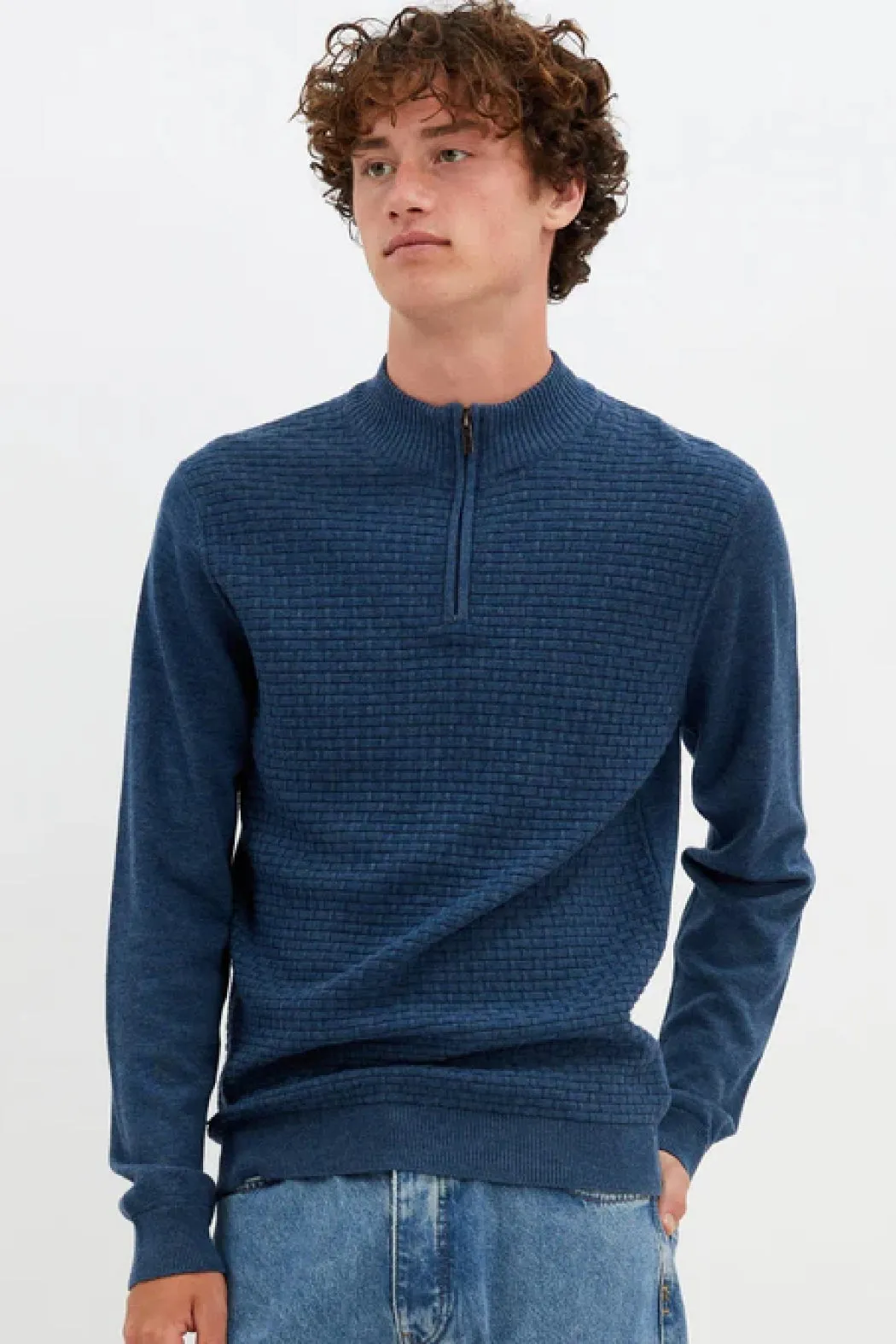 Nolan Half Zip Sweater