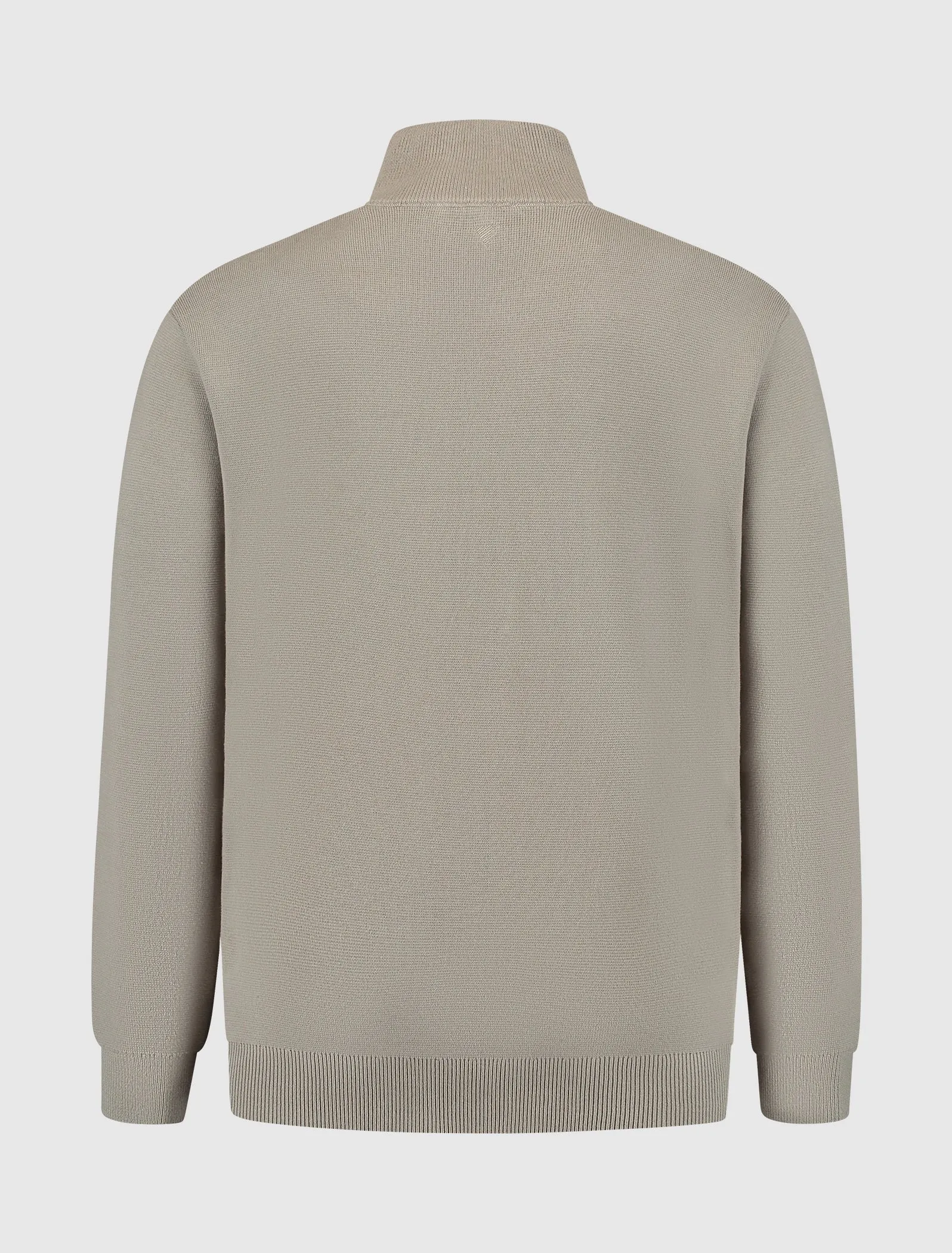 Oversized Halfzip Knitwear | Taupe