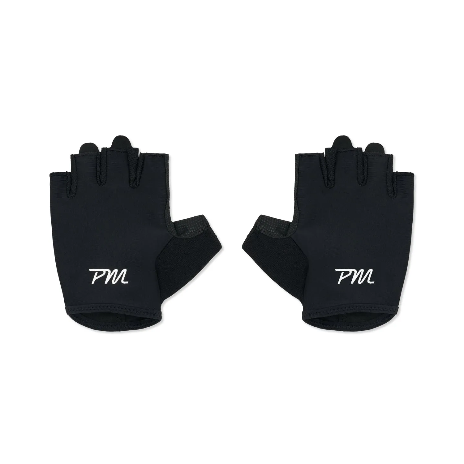 PM Short Finger Glove - Black / White