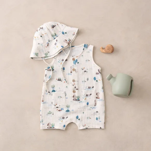 Pond Friends Organic Muslin Shortall