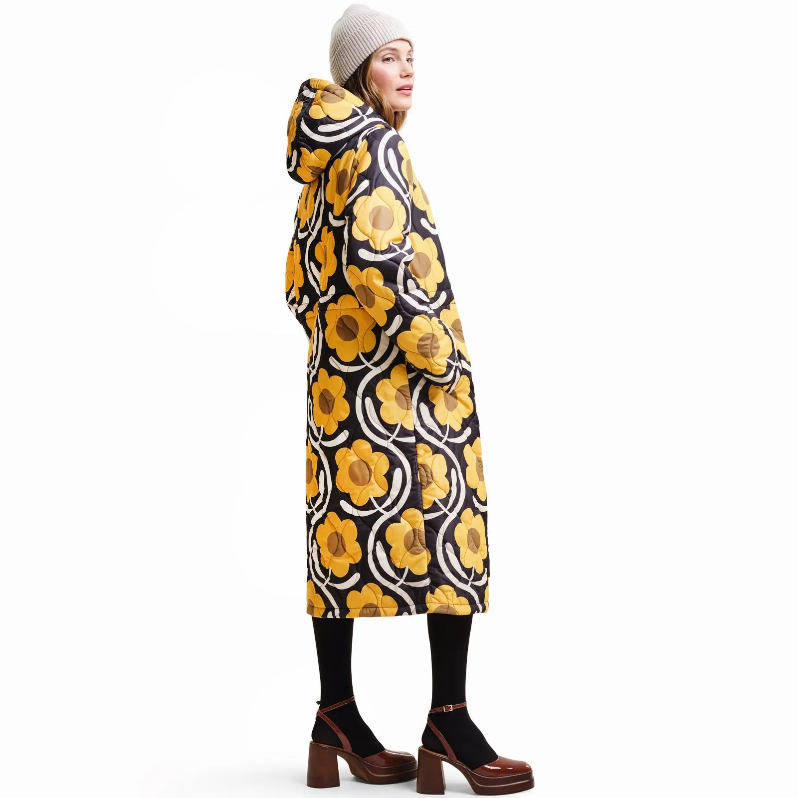 Regatta Womens Orla Kiely Longline Quilted Jacket