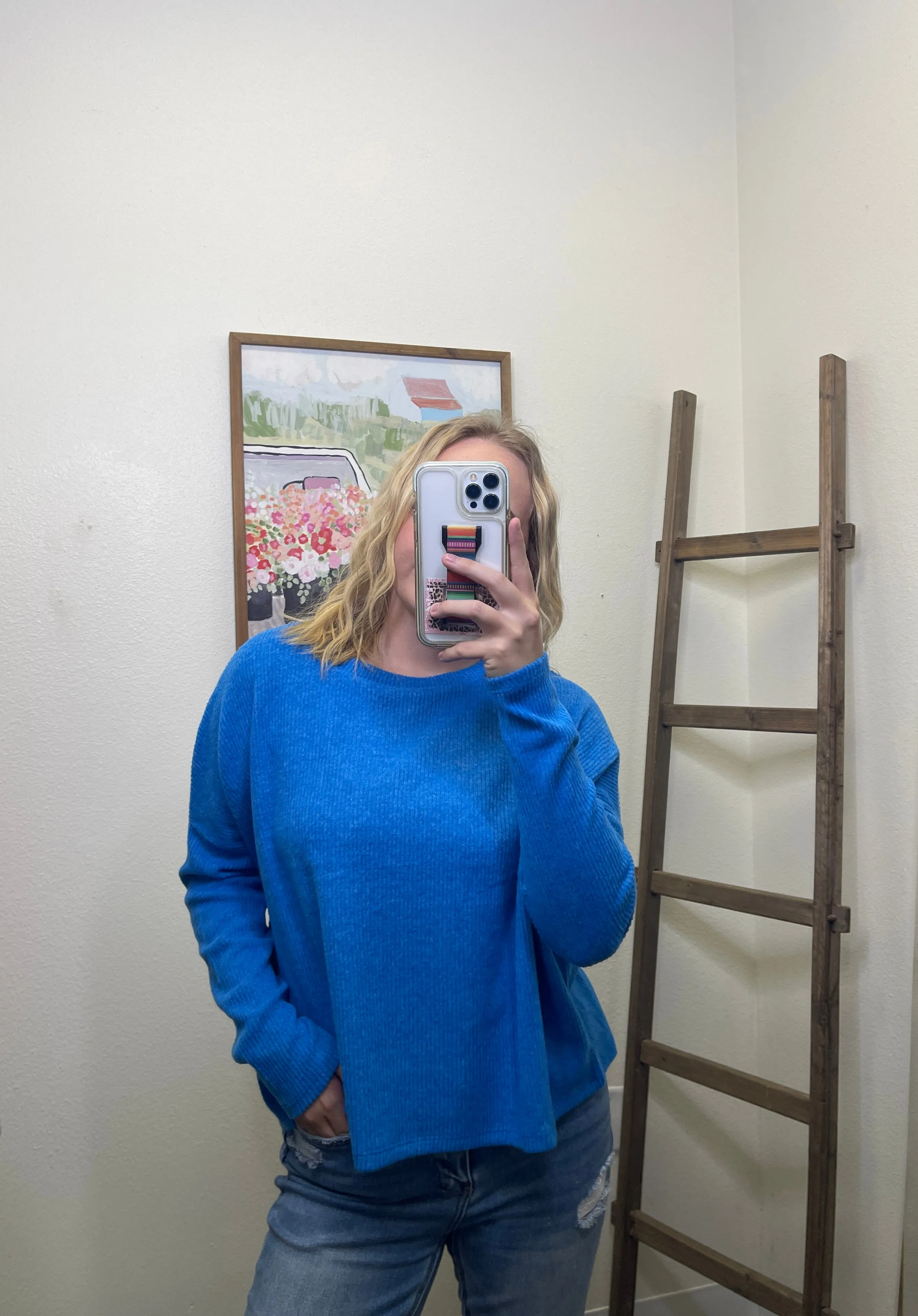 Ribbed Lightweight Sweater