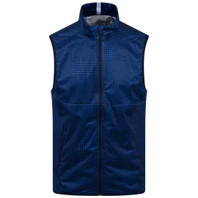 RLX Stratus 2L Poly Vest French Navy Glenplaid Patchwork - SS23