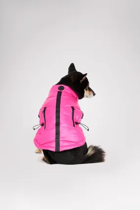 Rosie Quilted Coat w/cinched waist for Dogs