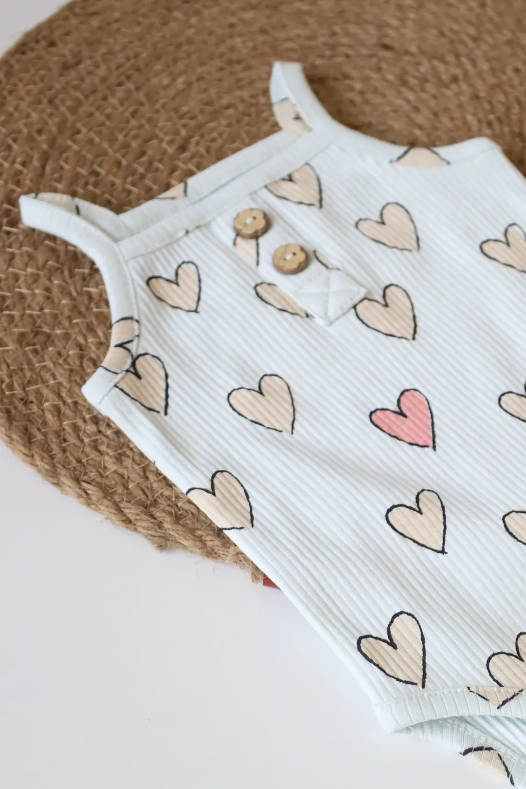 Ruby Romance-Baby Spaghetti Romper