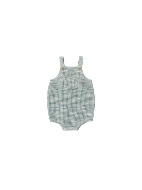 Rylee and Cru Heathered Blue Romper