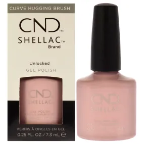 Shellac Nail Color - Unlocked by CND for Women - 0.25 oz Nail Polish