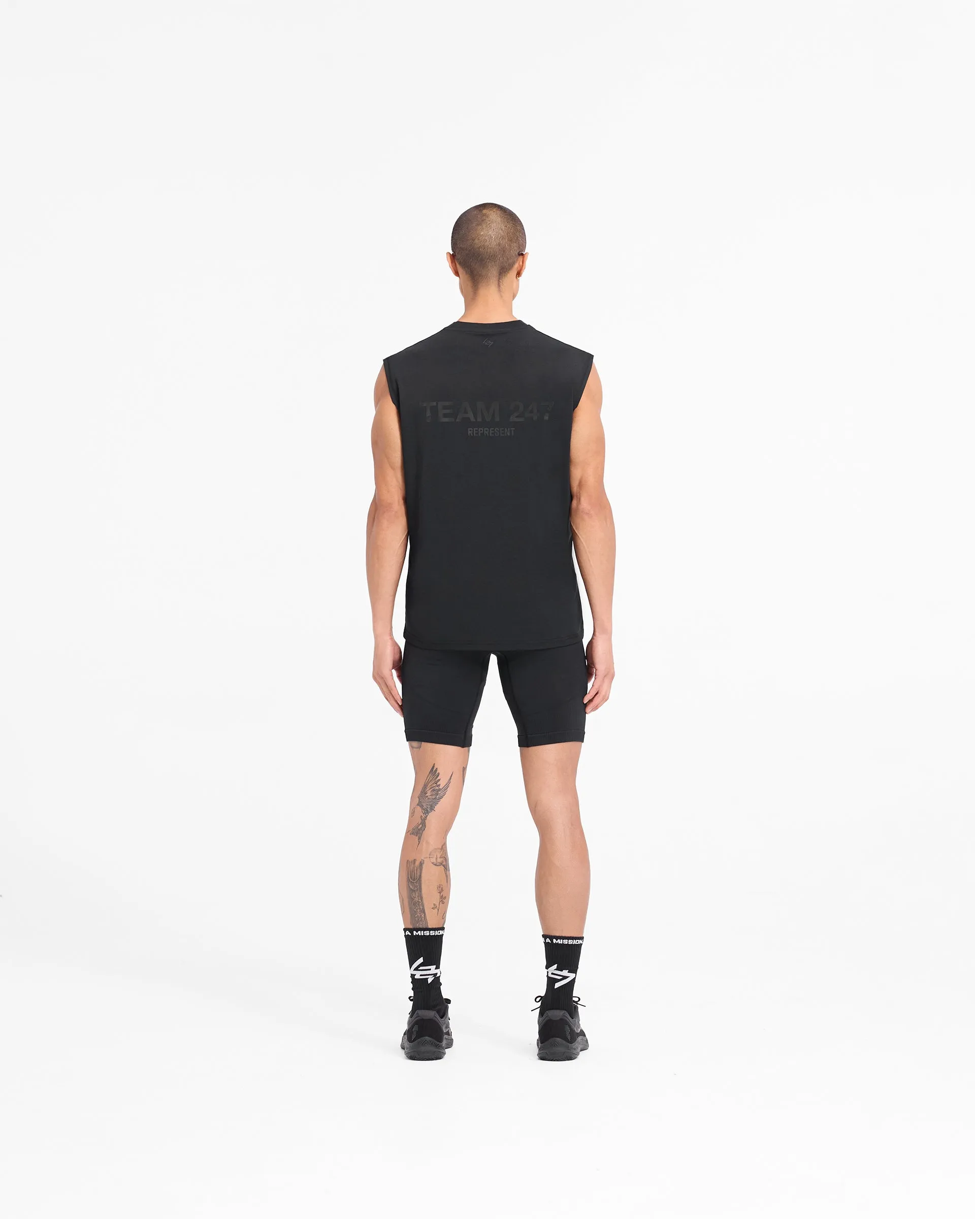 Team 247 Oversized Tank - Matte Black