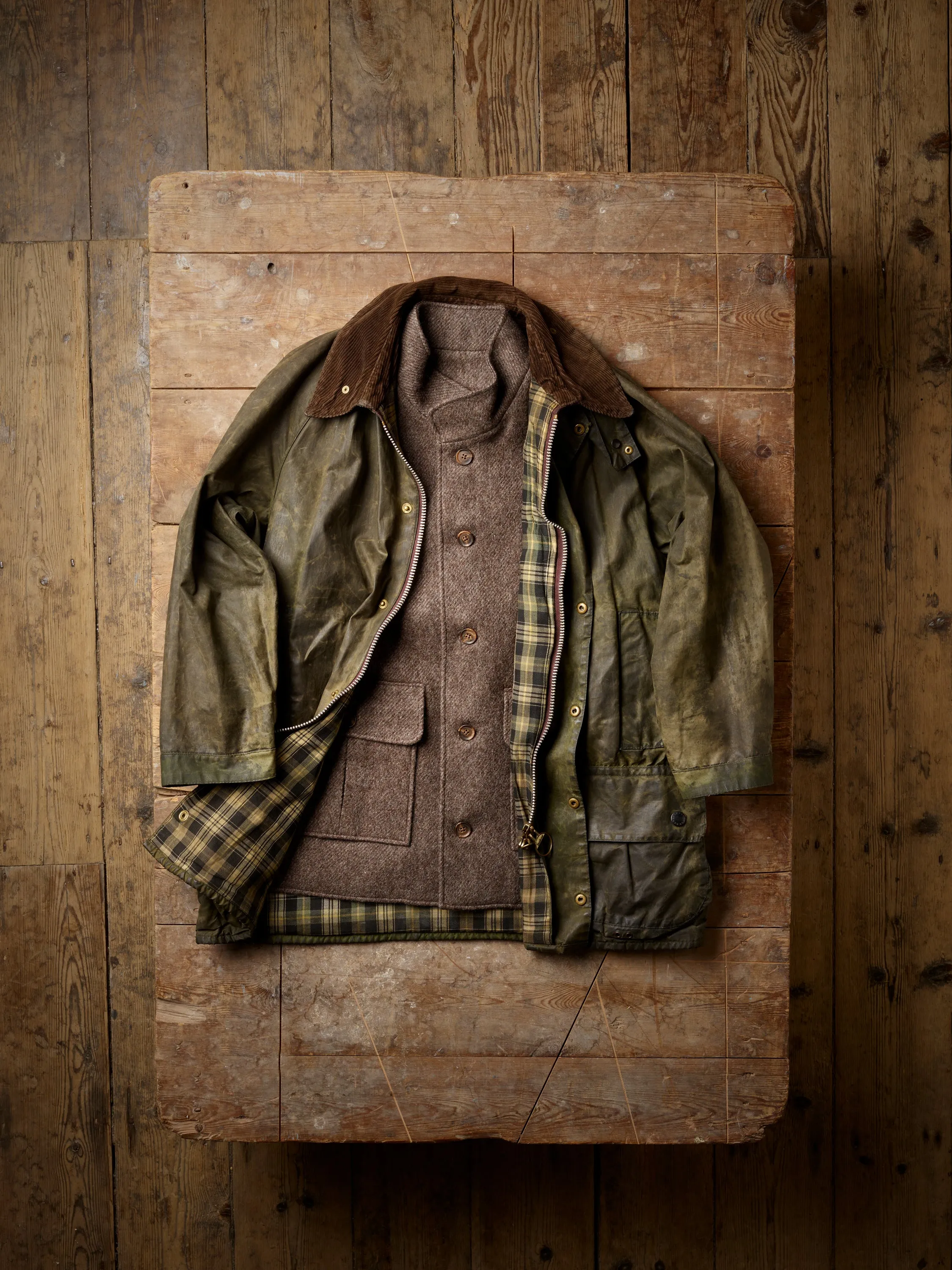 The Foxmoor Gilet in Exmoor Brown