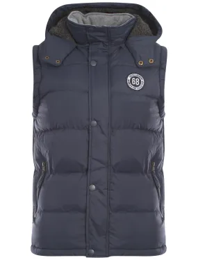 Tokyo Laundry Exclusive Rishton gilet in blue