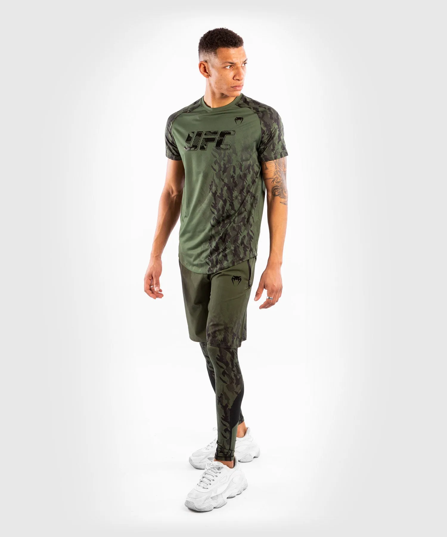 UFC Venum Authentic Fight Week Men's Performance Tight - Khaki