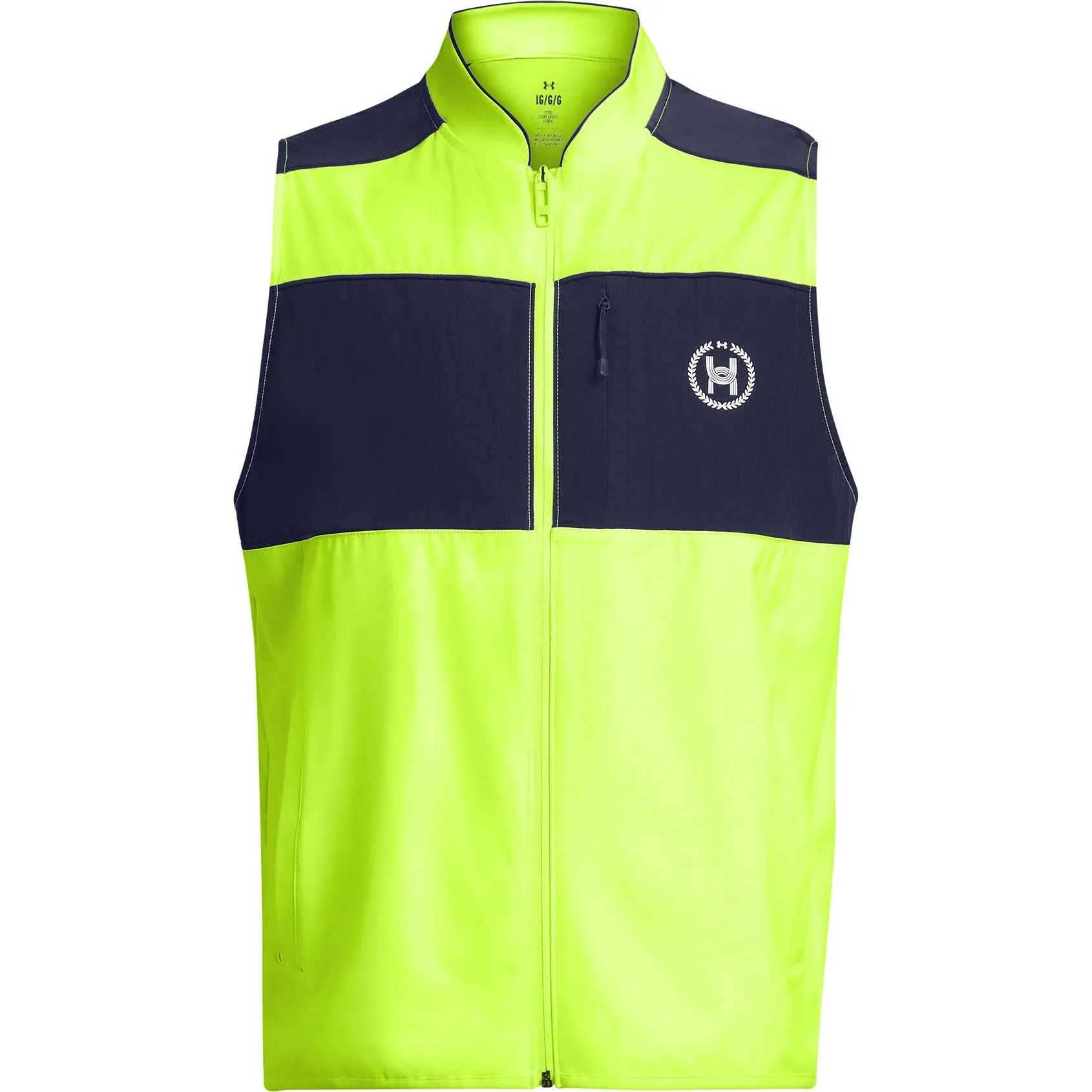 Under Armour Launch Mens Running Gilet - Yellow