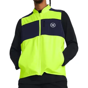 Under Armour Launch Mens Running Gilet - Yellow