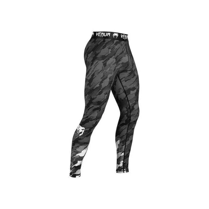 Venum-03144-052 TECMO SPATS MEN COMPRESSSION TIGHTS PANTS XS-XXL Dark Grey