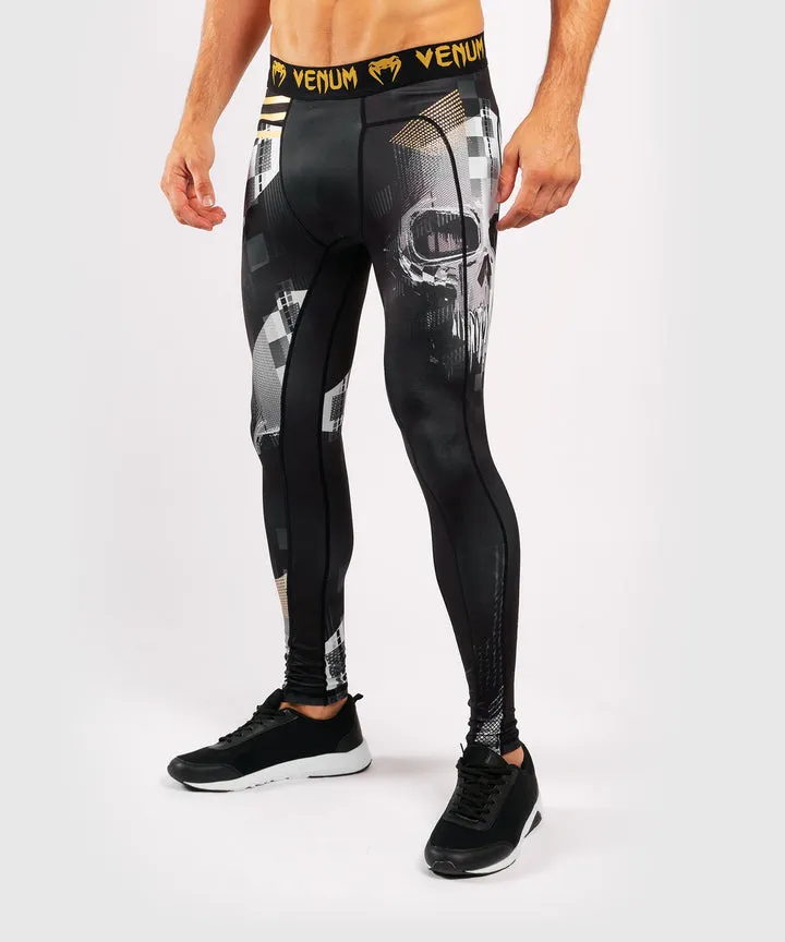 Venum-04032-001 SKULL MEN TIGHTS PANTS XS-XXL Black