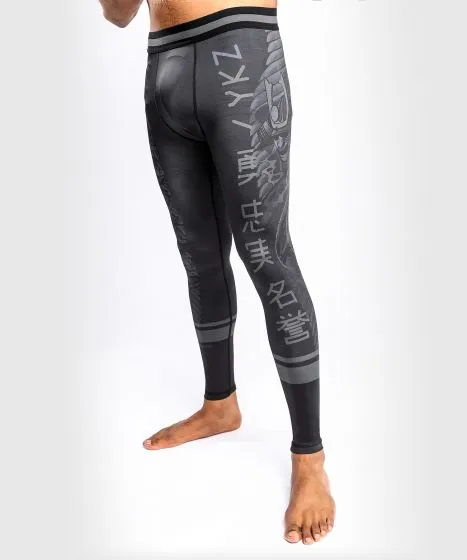 Venum-04327-114 YKZ21 MEN COMPRESSSION TIGHTS PANTS XS-XXL Black Black