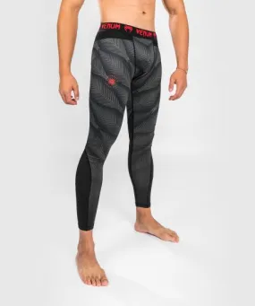 Venum-04696-100 PHANTOM SPATS MEN COMPRESSSION TIGHTS PANTS XS-XXL Black Red