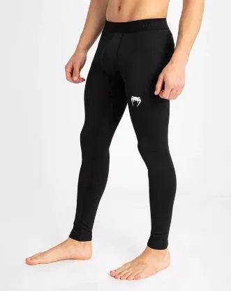 VENUM-05161-001 CONTENDER SPATS MEN COMPRESSSION TIGHTS PANTS M-L Black White