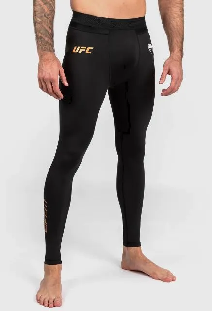 Venum VNMUFC-00187-001 UFC Adrenaline Fight Week Men's Performance COMPRESSSION TIGHTS PANTS XS-XXL Black