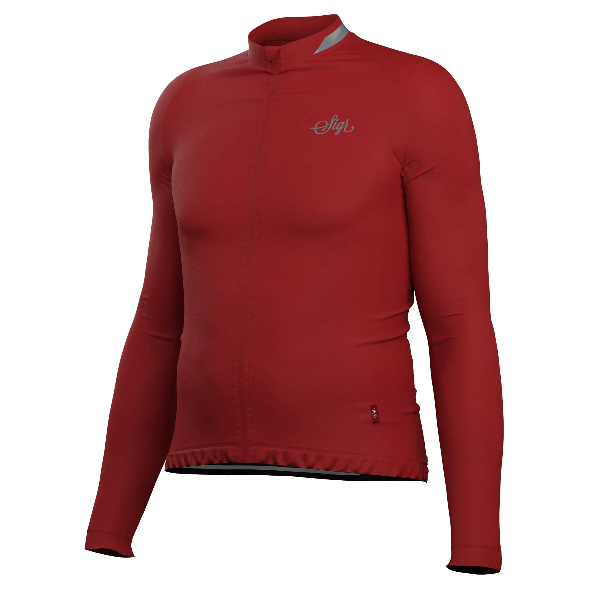 Wildflower Red Men's Long Sleeved Jersey