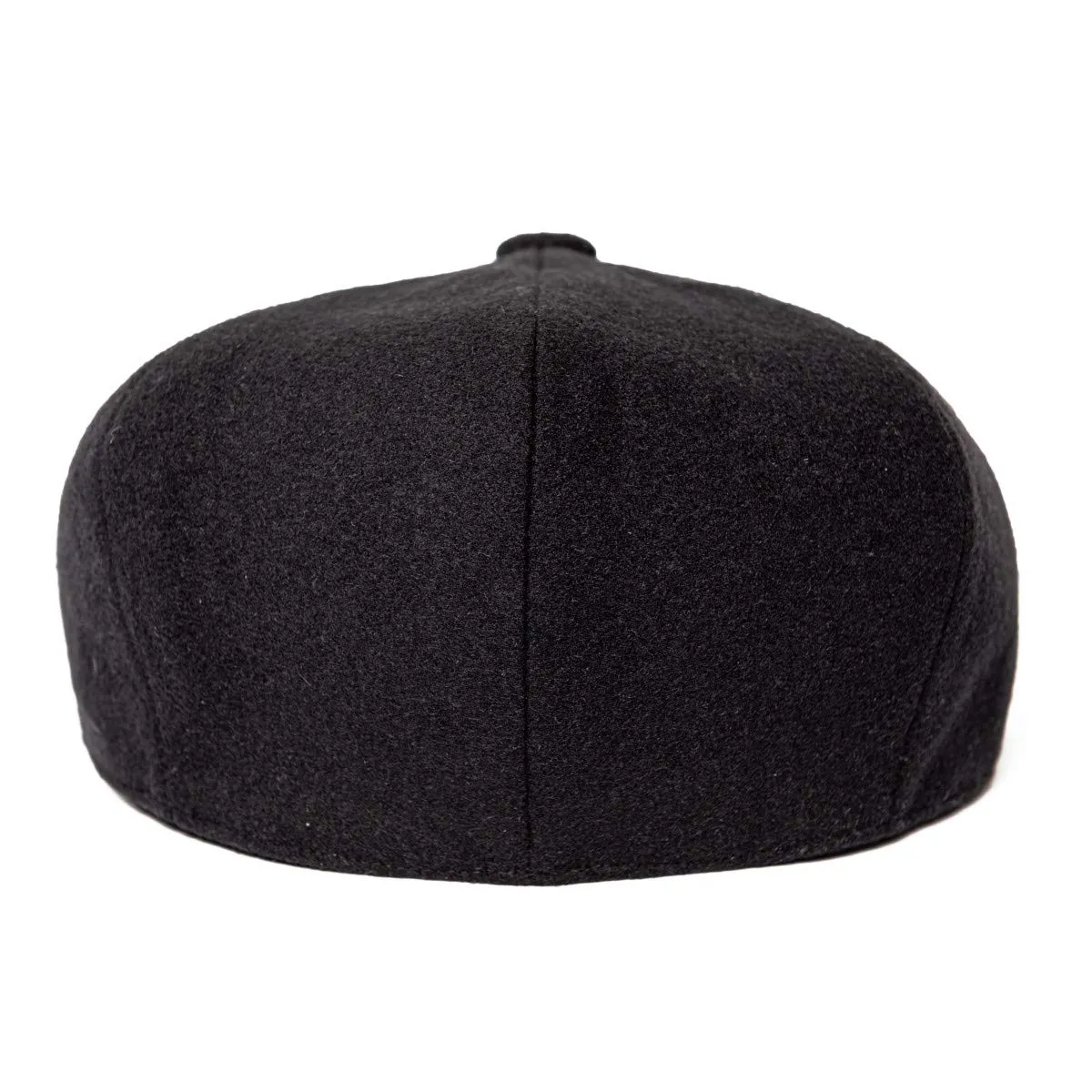 Wool Blend Newsboy Cap Tweed Cabbie Hat Snap Brim